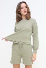 Load image into Gallery viewer, Knit, Long Sleeve, Sweat Shirt, Lounge Top