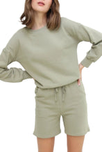 Load image into Gallery viewer, Knit, Long Sleeve, Sweat Shirt, Lounge Top