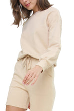 Load image into Gallery viewer, Knit, Long Sleeve, Sweat Shirt, Lounge Top