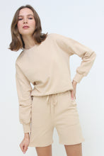 Load image into Gallery viewer, Knit, Long Sleeve, Sweat Shirt, Lounge Top