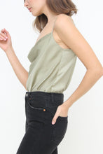 Load image into Gallery viewer, Satin, Spaghetti Strapped, One-Piece, Body Suit
