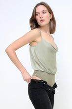 Load image into Gallery viewer, Satin, Spaghetti Strapped, One-Piece, Body Suit