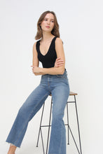 Load image into Gallery viewer, Ribbed Knit, One-Piece, V-Neck, Bodysuit